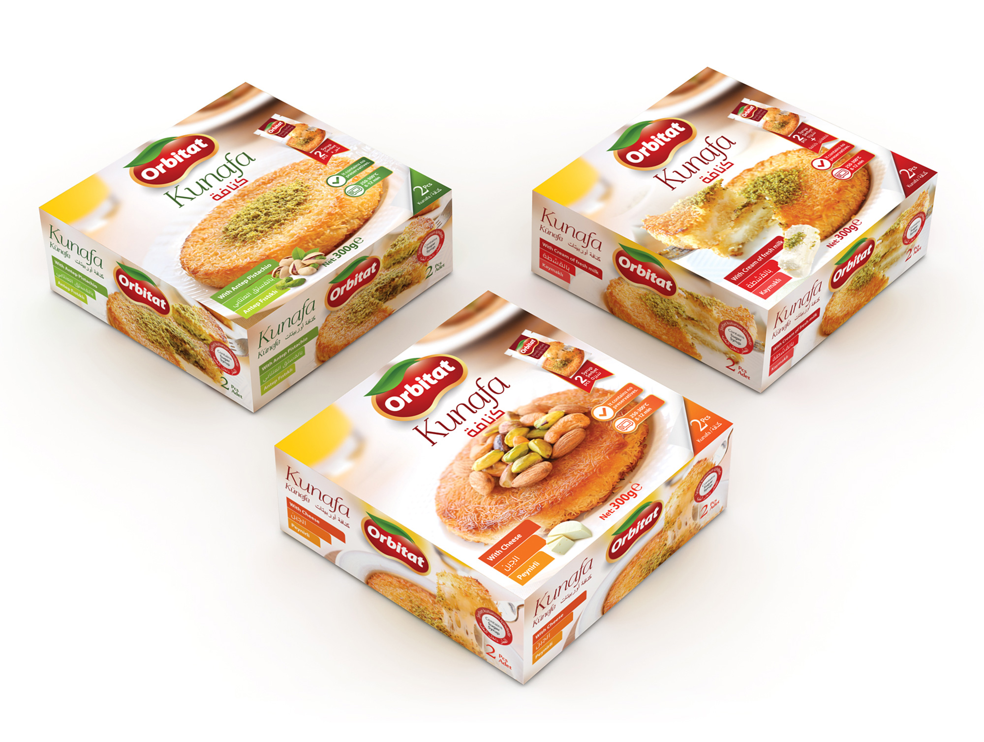 Orbitat Künefe Ambalaj Tasarımı